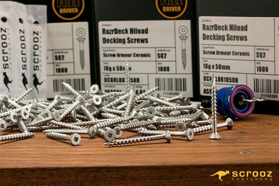 Highload Deck Screws Ceramic 2000pc 8g x 50mm
