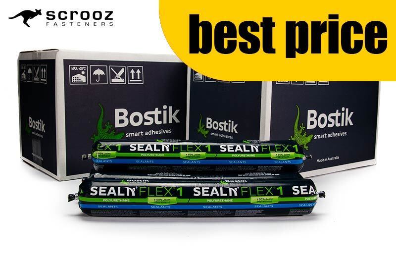 Bostik Seal N Flex 1 Black 600ml 4 Pack