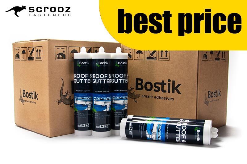 Bostik Roof and Gutter White 300ml Cartridge