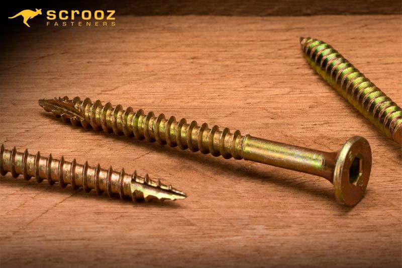 14g x 100mm Bugle Batten Screws Zinc box of 250