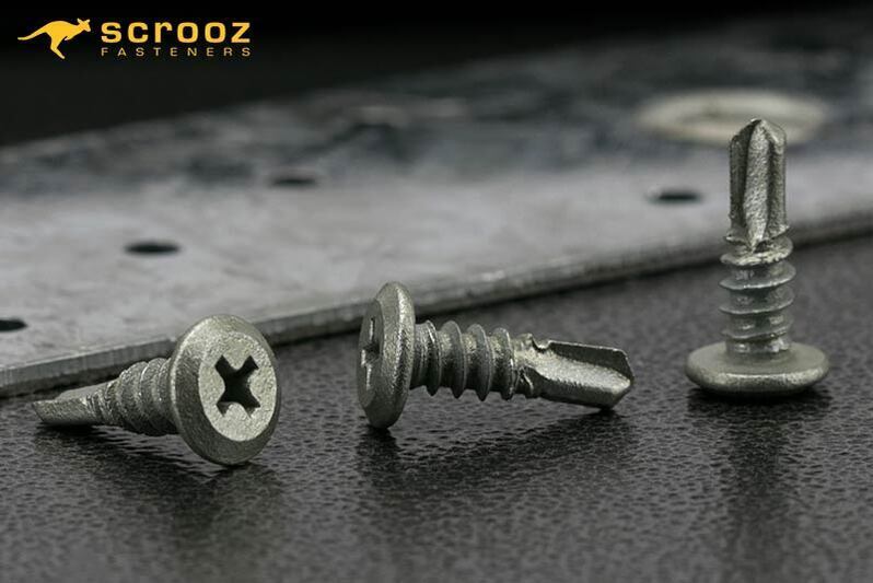 10g x 22mm Metal Wafer Tech Screws GAL Carton 4000