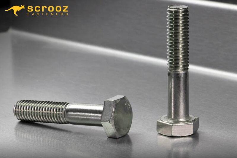 M10 x 130mm Hex Bolts Stainless 316 Carton 100