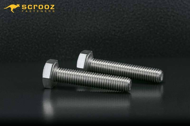 M10 x 75mm hex bolts full thread 304 ctn 200