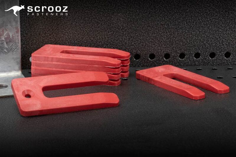 Horseshoe Packers Red 5.0mm x 75mm Carton 400