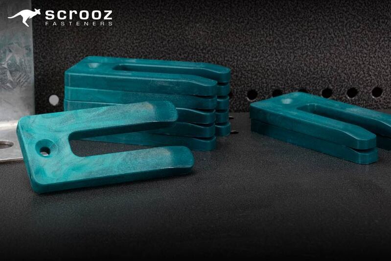 Horseshoe Packers Green 6.4mm x 75mm Carton 400