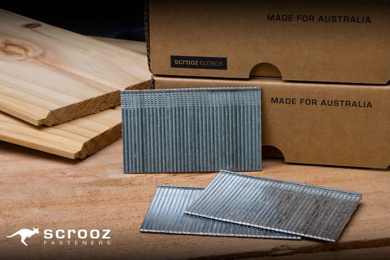 ND Brads Electro Galv 45mm Trade Box 3000