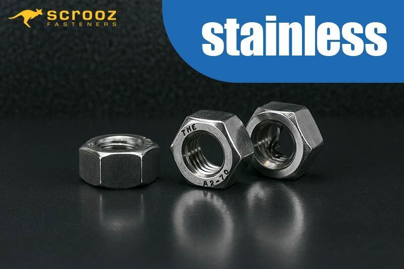 M5 hex nuts stainless steel 304 box 500