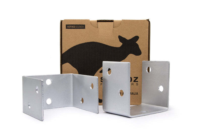 U Shape Post Support M12 115mm x 100mm Single