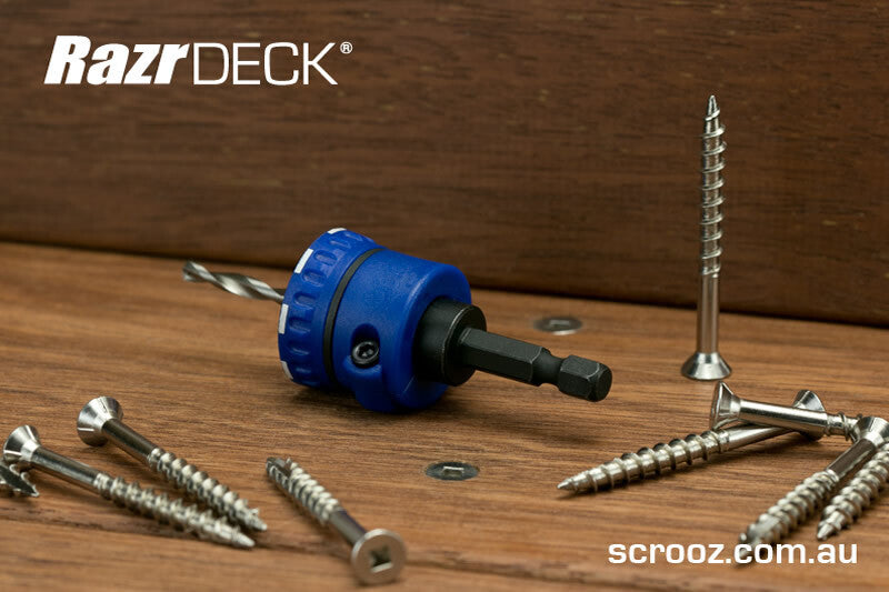 RazrDeck Countersink Tool 12g Bit Pack