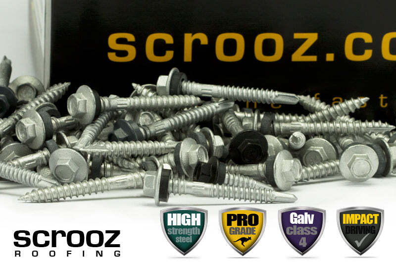 12g x 20mm Metal Roofing Tech Screws box 500