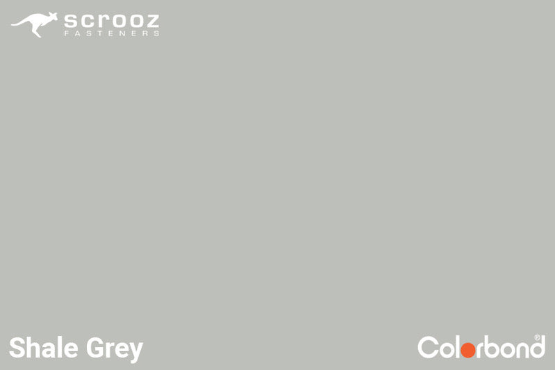 Shale Grey 6.2 x 50mm Uni Zip Roof Screws C5 CTN 1000