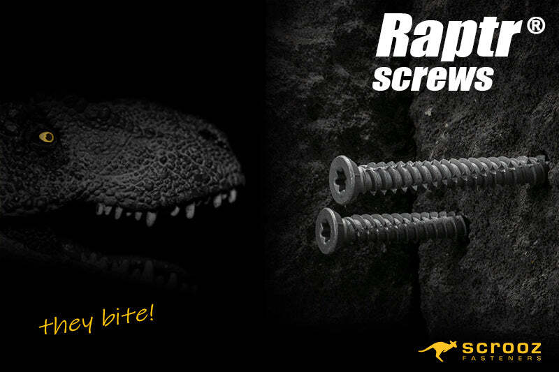 Raptr plus concrete screws 100mm grab pack of 20