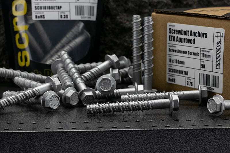 Screw Bolt Premium ETA 8 x 110mm trade box of 50