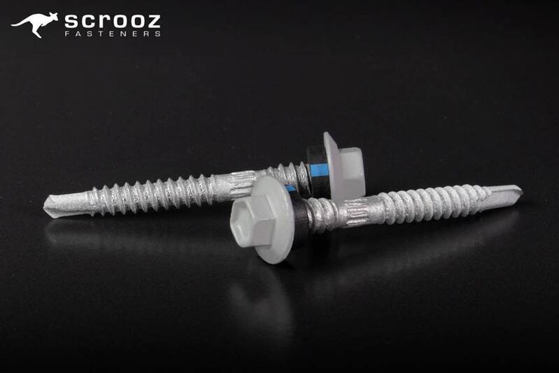 Shale Grey 12g x 48mm Roofing Tek Screw Box 500