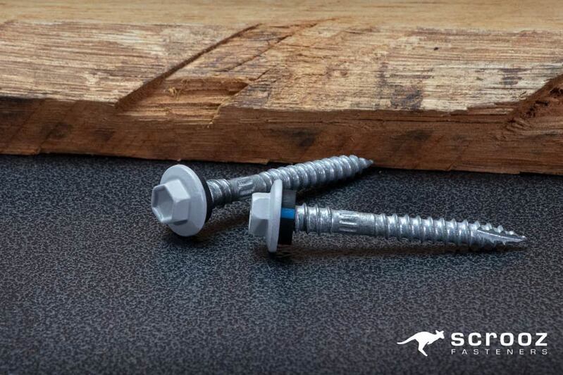 Shale Grey 12g x 50mm Roof T17 Screw CTN 1000