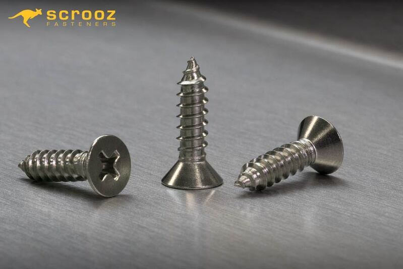 6g x 20mm self tapping CSK 316 box 500