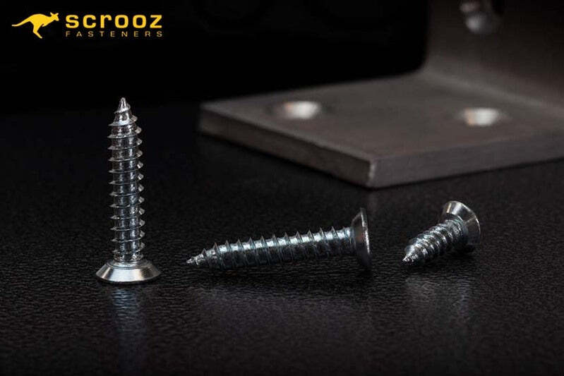 10g x 25mm Undercut Self Tap Zinc Pack 100