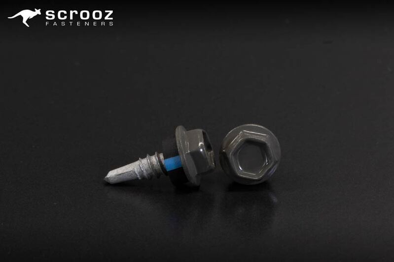 Woodland Grey 12g x 20mm Roof Tek Screw C5 CTN 1000