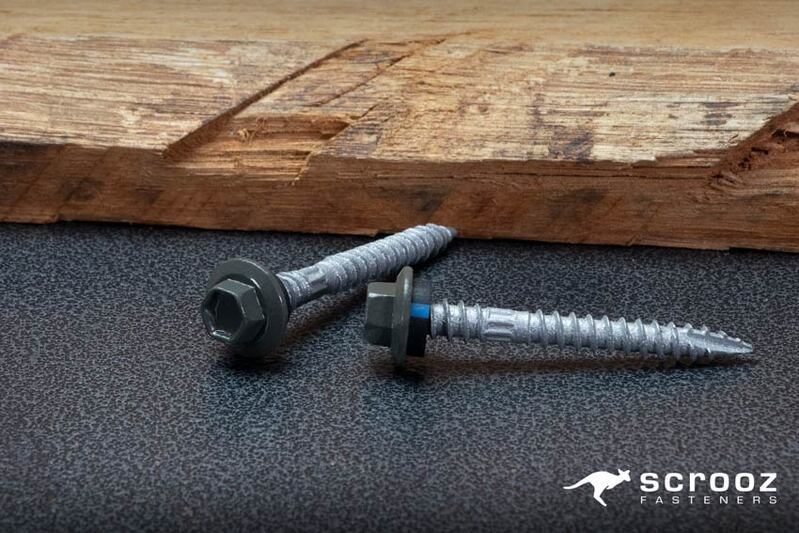 Woodland Grey 12g x 50mm Roof T17 Screw CTN 1000