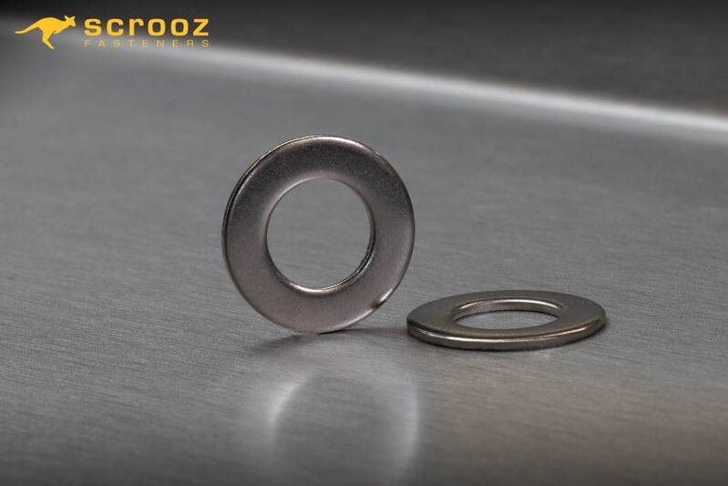 M6 plain flat washers stainless steel 316 Box 500