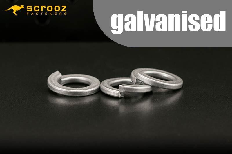 M10 spring washers galv box of 200