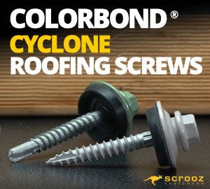 Colorbond Cyclone Roofing Screws