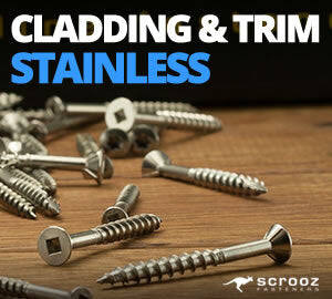 RazrTrim Screws Stainless Steel
