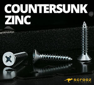 Self Tapping Screws CSK Zinc