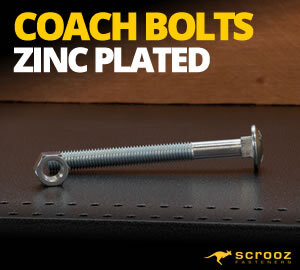Coach Bolts Zinc Plated