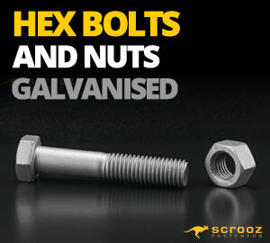 BOLTS AND NUTS GENERAL PURPOSE GALVANISED