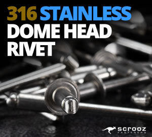 316 Stainless Steel Dome Head Rivets