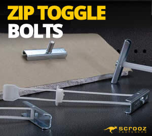 Zip Toggle Bolts