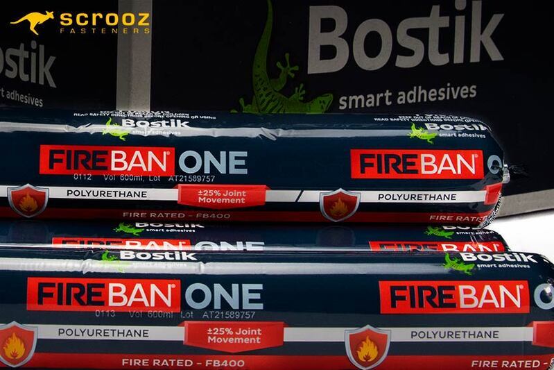 Bostik Fireban One Limestone 600ml Twin Box 40