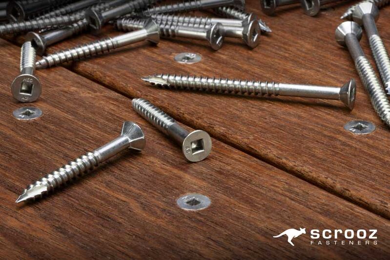 304 SST 12g x 65mm Decking Screws Bundle 2000pc