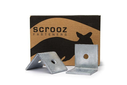 Angle Bracket M12 - 65x65x65x5mm Box 25