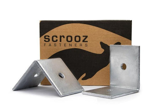 Angle Bracket M12 - 90x90x75x5mm Box 10