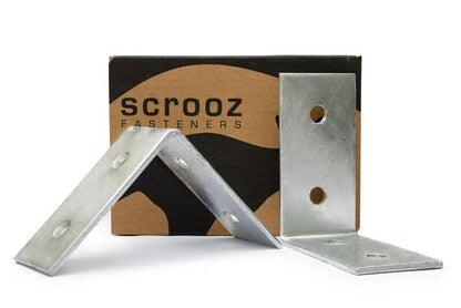 Angle Bracket M12 - 130x130x65x5mm Box 10