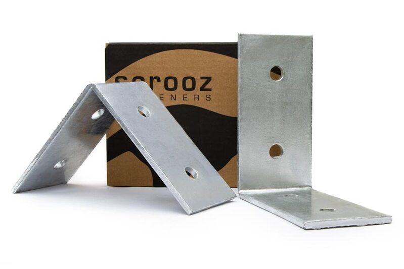 Angle Bracket M12 - 150x150x75x6mm Box 10