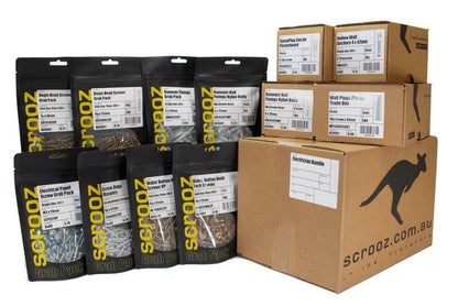 Electricians Bulk Bundle Fasteners Kit