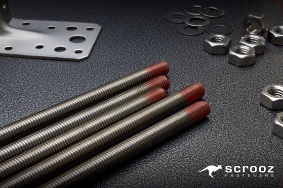 M5 x 1m Allthread Rod Stainless Steel 316 Box 10