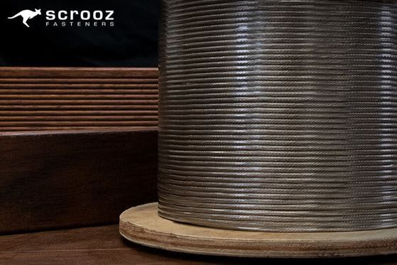 3.2mm Wire Rope 1x19 316Gr Stainless 100m PRO