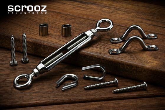 Eye Eye Turnbuckle Screw DIY Component Kit