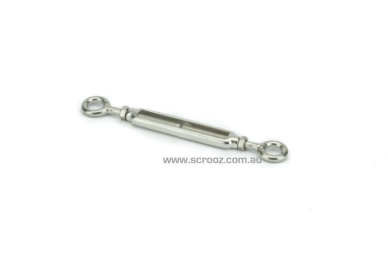 M5 x 70mm Eye Eye Turnbuckle Screw 316Gr DIY