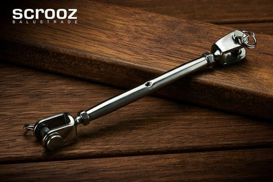 M5 x 130mm Jaw Jaw Rigging Screw 316Gr DIY