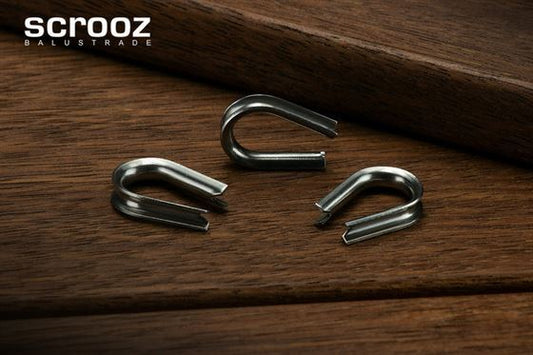 Wire Rope Thimble Stainless DIY