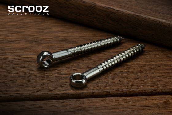 Timber Post Fitting Lag Screw M6 x 55mm
