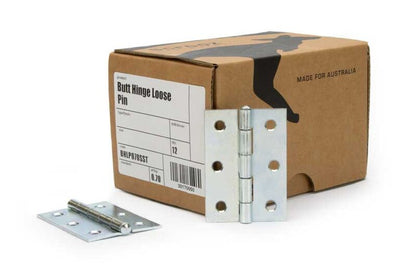 Butt Hinge Loose Pin Zinc 70x50 Box 12