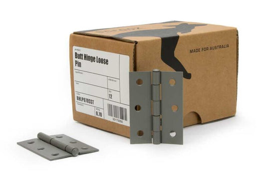 Butt Hinge Loose Pin Prime Coat 70x50 Box 12