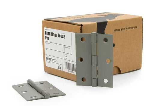 Butt Hinge Loose Pin Prime Coat 85x60 Box 12