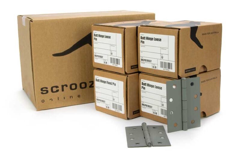 Butt Hinge Loose Pin Prime Coat 100x75 CTN 48